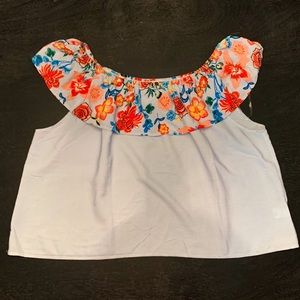 Floral Off the Shoulder Top